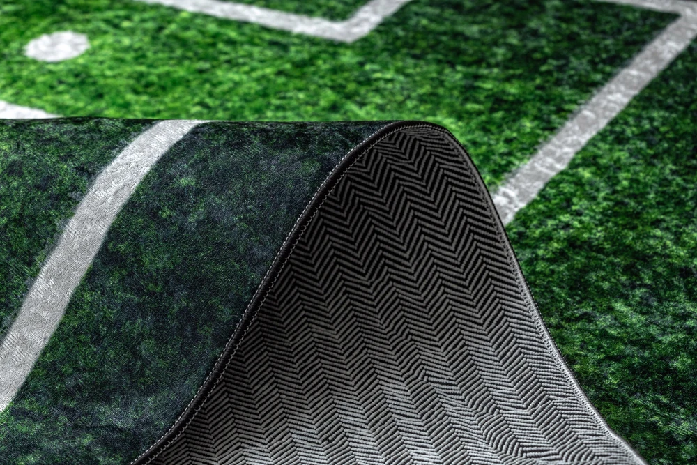 Dywany Uszczow JUNIOR kilimas 120 x 170 cm PITCH, FUTBOLAS, ŽALIA