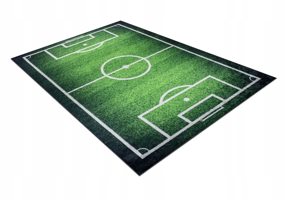 Dywany Uszczow JUNIOR kilimas 120 x 170 cm PITCH, FUTBOLAS, ŽALIA