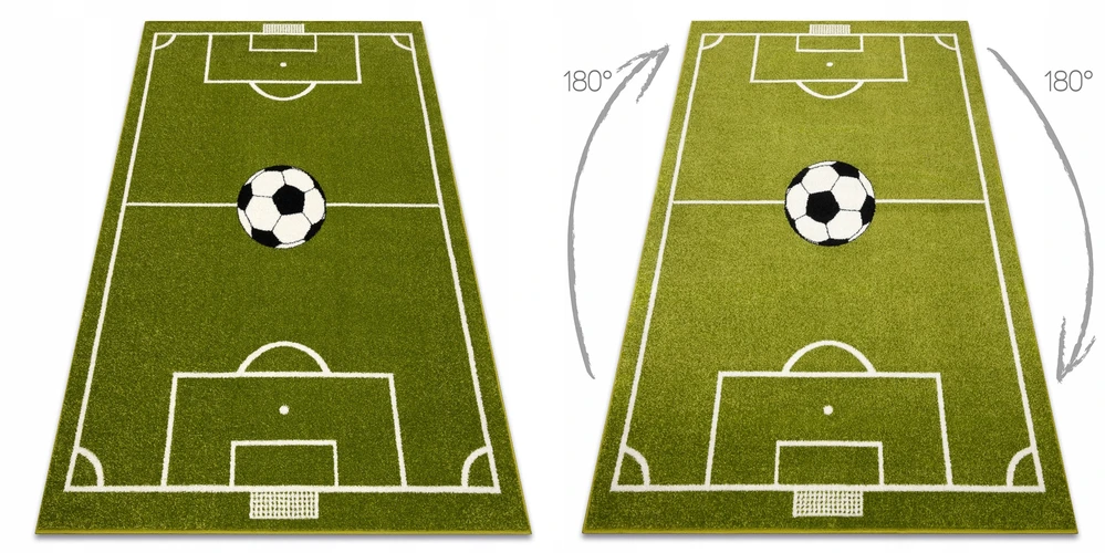 Dywany Uszczow Kilimas MUNDIAL Futbolo aikštelė - žalia 100x160 cm