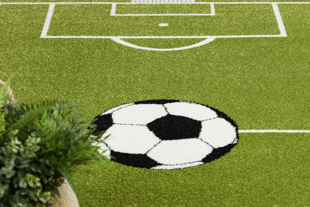 Dywany Uszczow Kilimas MUNDIAL Futbolo aikštelė - žalia 100x160 cm