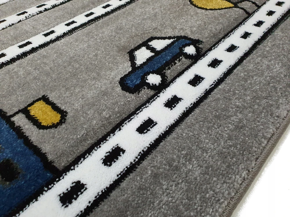 Dywany Uszczow Kilimas PETIT STREET gatvė pilka