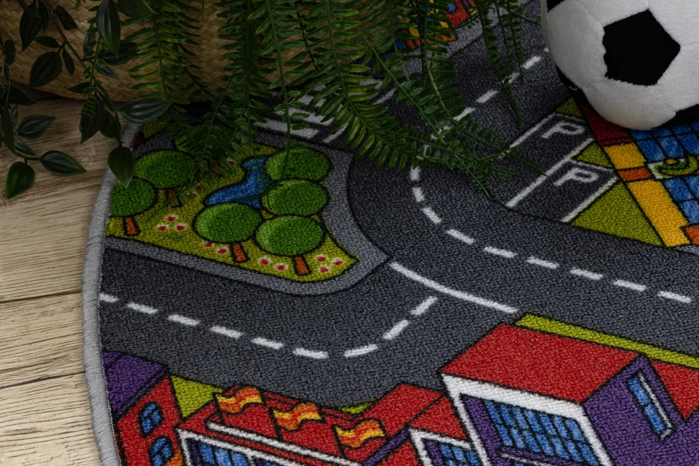 Dywany Uszczow Rugsx vaikiškas kilimas Big City, 150 cm