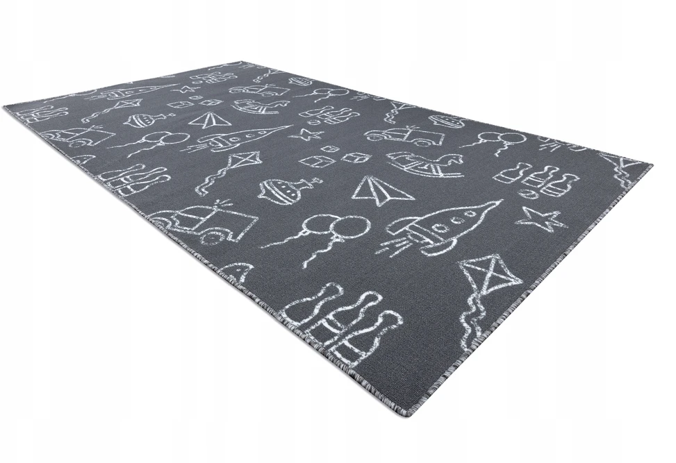Dywany Uszczow Rugsx vaikiškas kilimas Toys, 100x250 cm