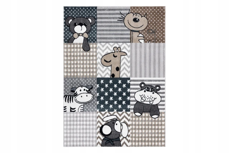 Dywany Uszczow Vaikiškas kilimas Fun Pets 160x220 cm