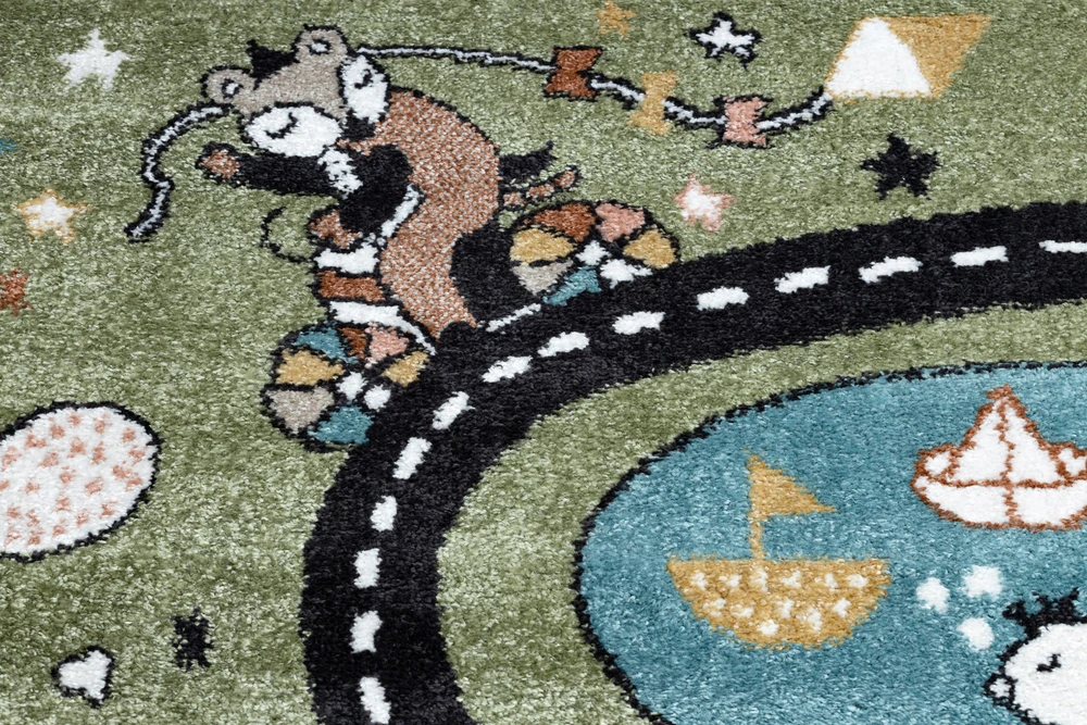 Dywany Uszczow Vaikiškas kilimas Fun Route 160x220 cm