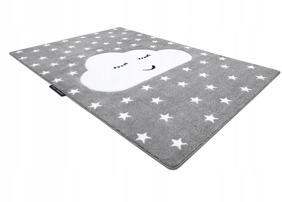 Dywany Uszczow VAIKŲ KILIMAS PETIT 80x150 CLOUD pilkas #GR3460
