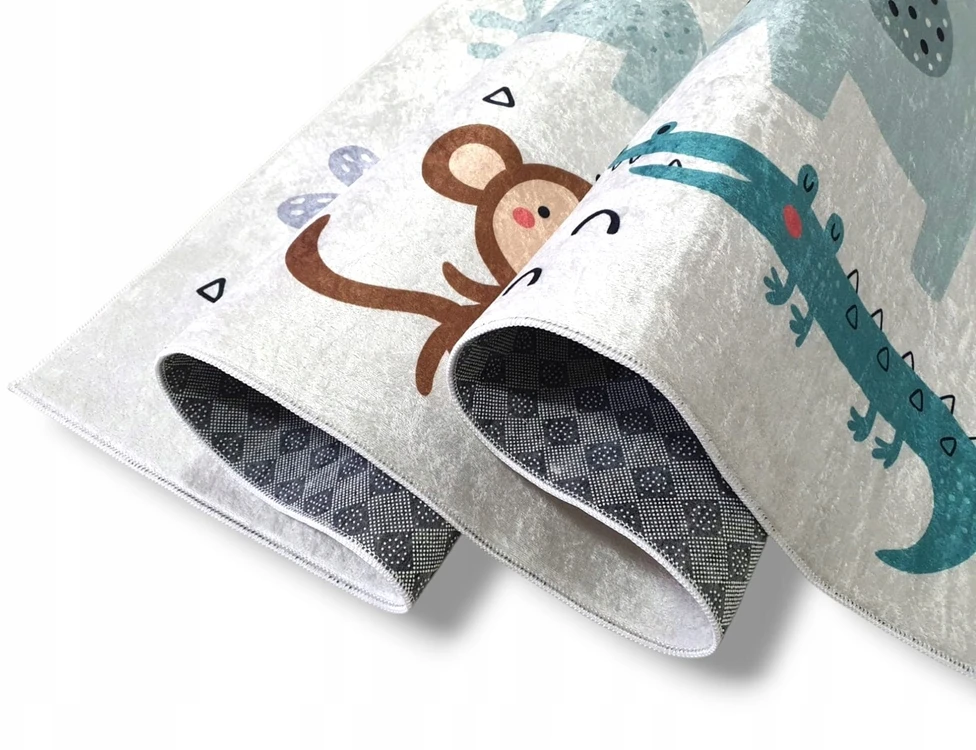 Dywanypers Dywan DIGITAL AFRYKA safari dżungla boho 80x150 styl motyw jungle lew zoo