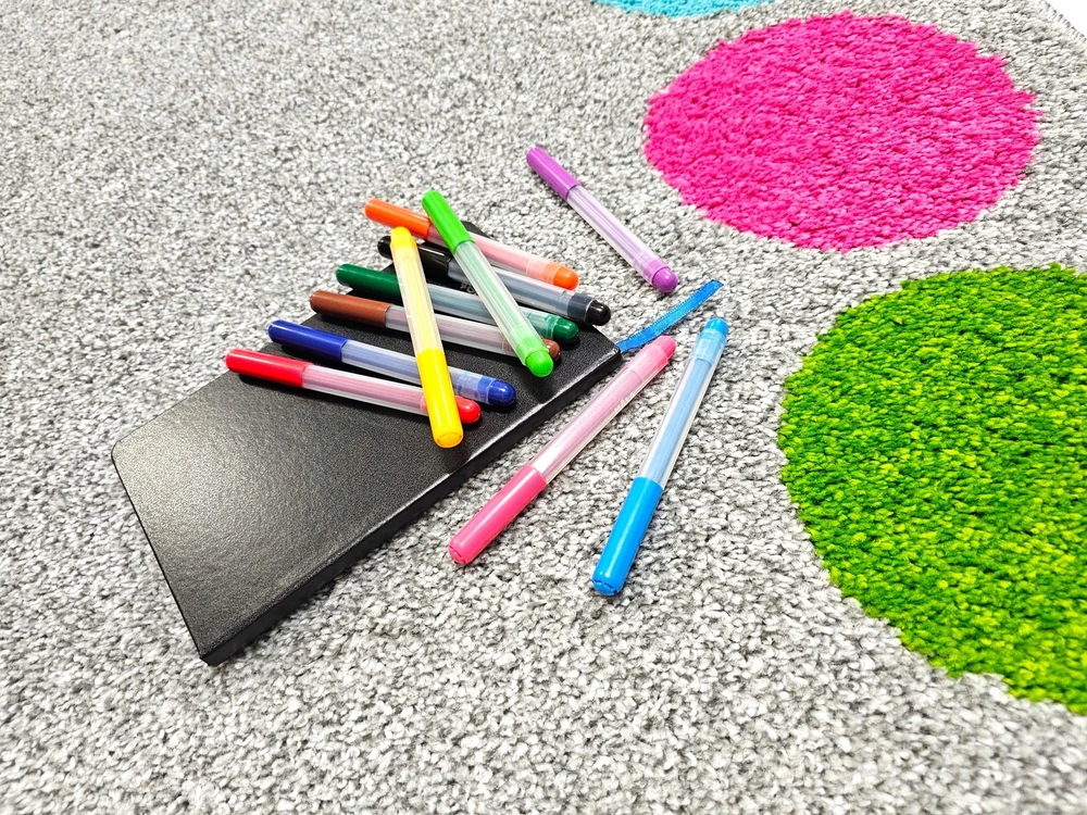 Dywanypers Dywan FUNKY KROP 160x220 pilka w kółka 28 kropki do przedszkola su atestem
