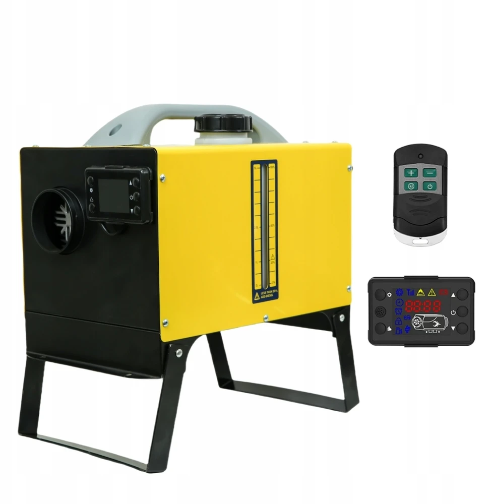 Dyzelinis oro šildytuvas 8kW 12/24V Camper LCD nuotolinio valdymo pultui