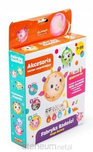 Džiaugsmo fabrikas. Mega balony (komplektas uzupełniający) Dumel Discovery