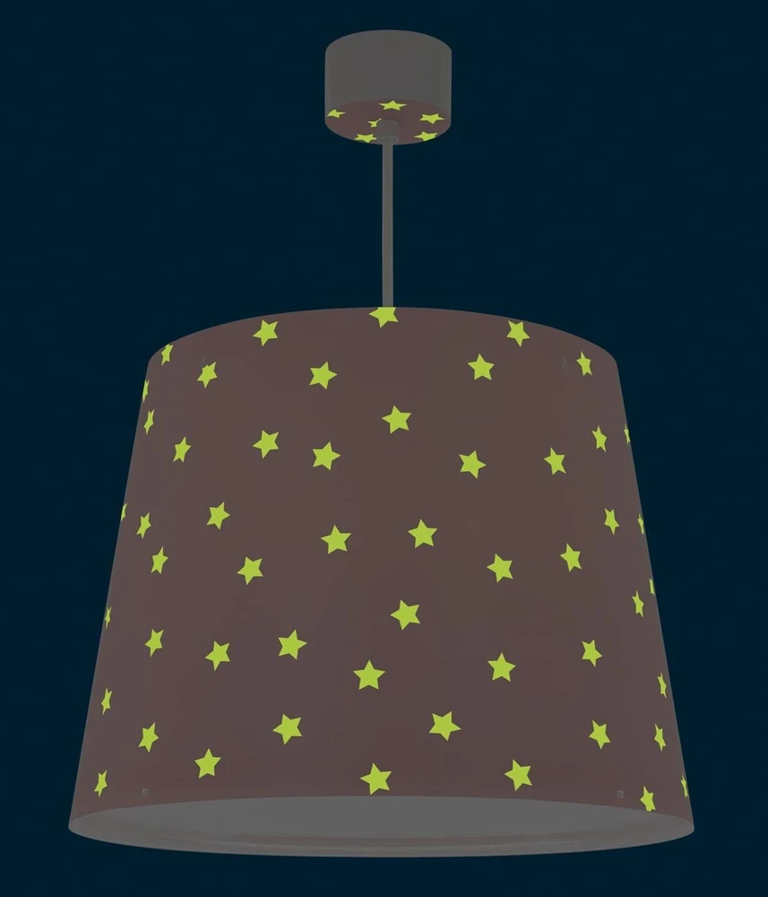 DZIECIĘCA LAMPA SUFITOWA DALBER STAR LIGHT RÓŻOWE GWIAZDKI