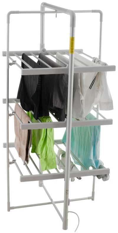 Adler | Foldable Electric Clothes Dryer | AD 7829 | 300 W | Sidabrinis/Baltas