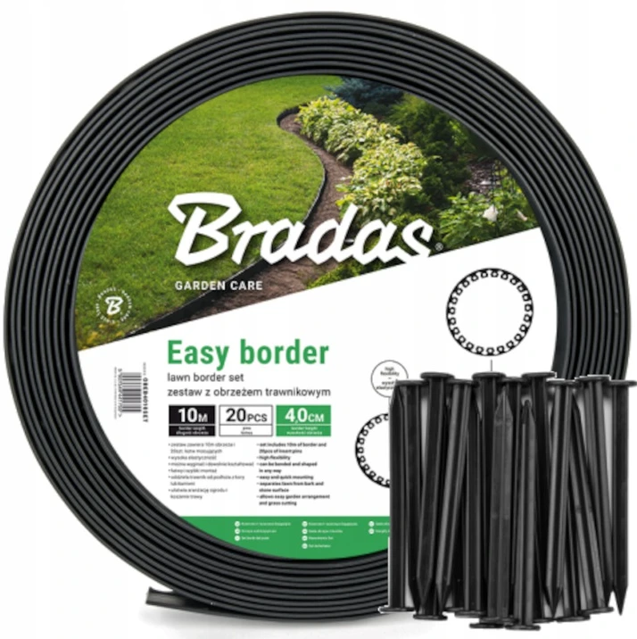 Bradas „EASY BORDER ANCHORS“ vejos apvadų rinkinys, 50 m