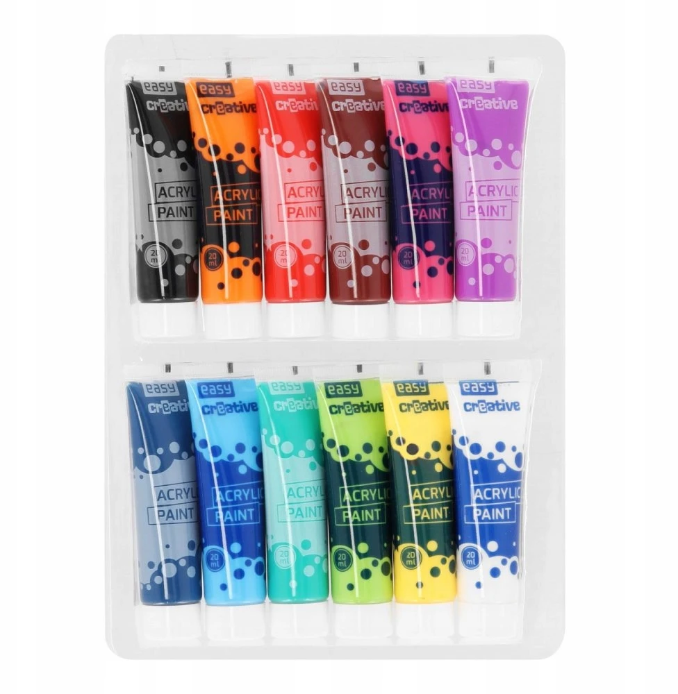 Easy Creative akriliniai dažai 12x20 ml
