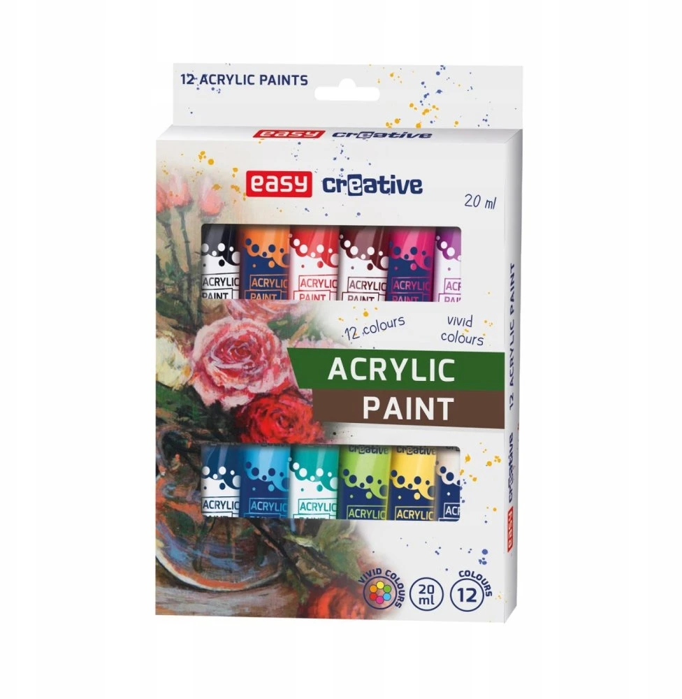 Easy Creative akriliniai dažai 12x20 ml