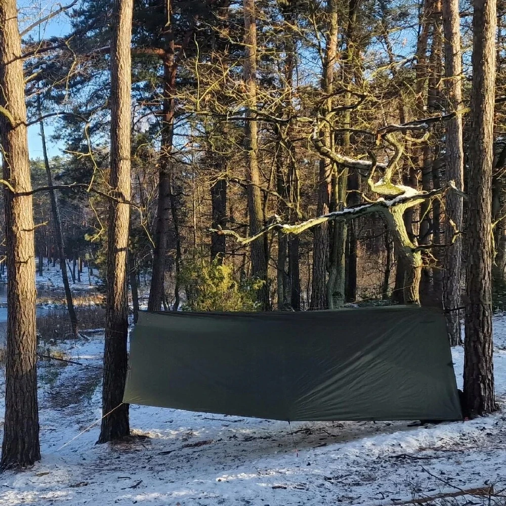 Bushmen EASY Tarp 4x3 žalia