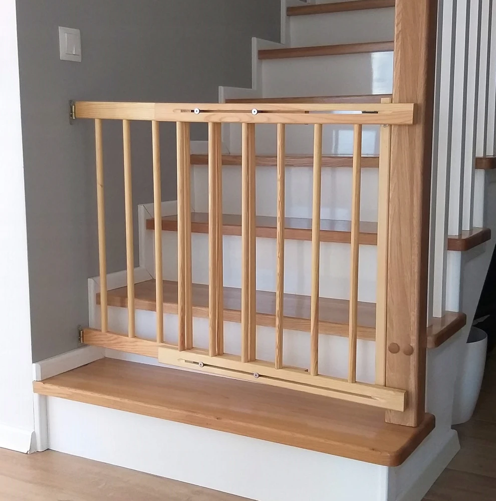 Ebramkapl Laiptų vartų APSAUGINĖ SAUGOS ATLIEKA 100-182cm Aukštis 74cm