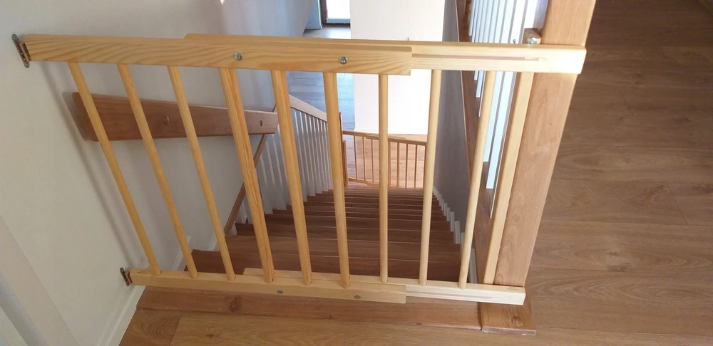 Ebramkapl Laiptų vartų APSAUGINĖ SAUGOS ATLIEKA 100-182cm Aukštis 74cm