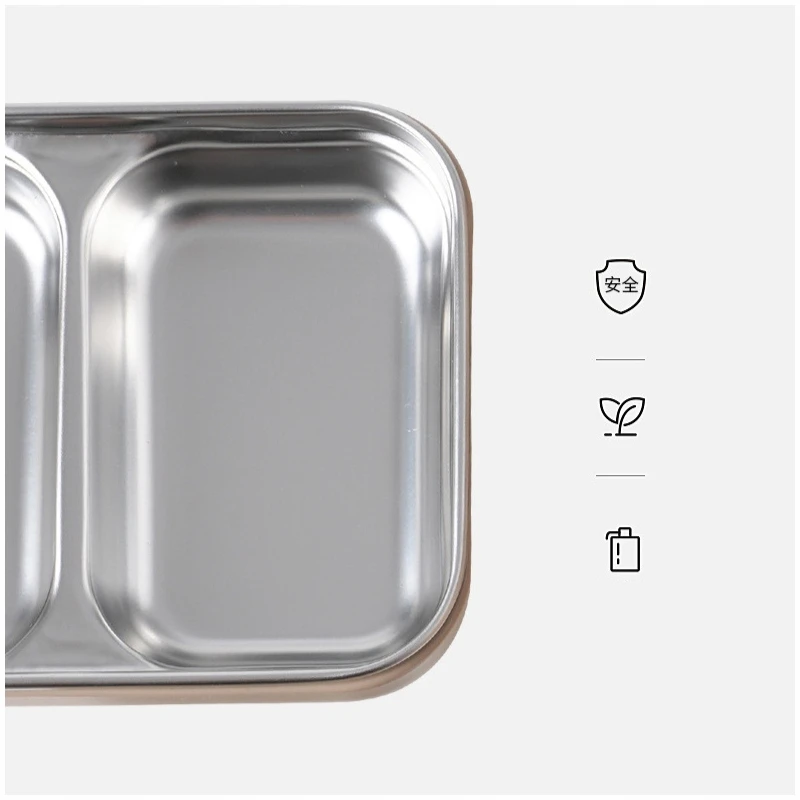 Eu Sandelis eCarla - Lunch box organizer 2-poziomowy kreminė
