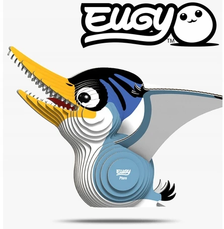 Teka „Eco Eugy“ dėlionė „Pterodactyl“ 3D erdviniai galvosūkių blokai EG_053