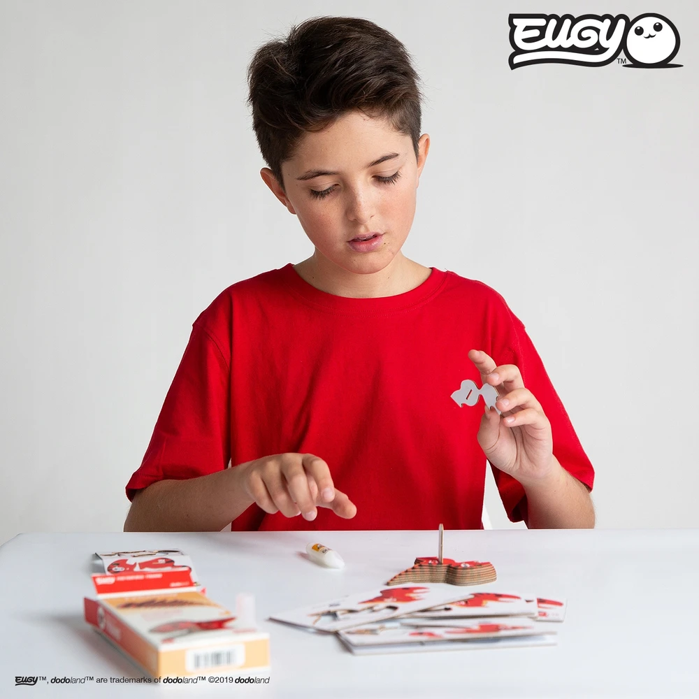Teka „Eco Eugy“ dėlionė „Pterodactyl“ 3D erdviniai galvosūkių blokai EG_053