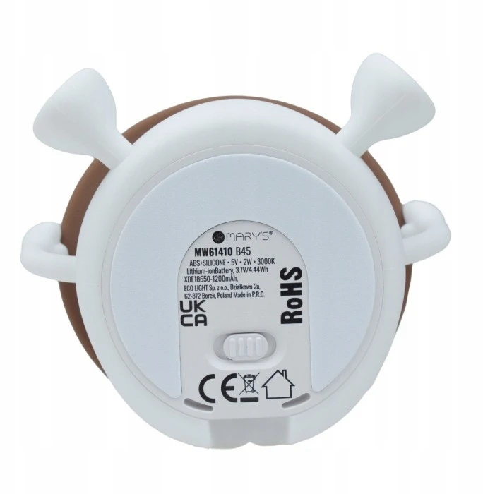 Ecolight MARY'S MW61410 grybų LED naktinė lemputė