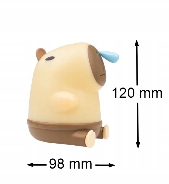 Ecolight MARY'S MW61421 LED naktinė lemputė Capybara Snotty
