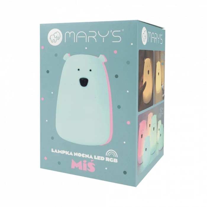 Plexido Ecolight MARY'S LED LEMPA BEAR LARGE Mėlynas RGB+WW+RC