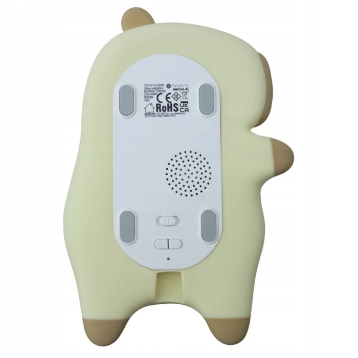 Ecolight MARY'S LED NAKTINIS LEMPAS CAPYBARA SNORING BRETHING USB
