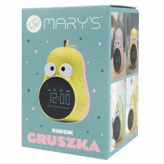 Ecolight MARY'S MW20780 žadintuvas kriaušė geltona