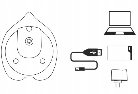 Ecolights MARY'S LED Naktinė lempa - Dino T-Rex