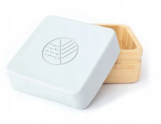 Ecorascals Bamboo Snack Containers 2 vnt. Pilka ir rožinė