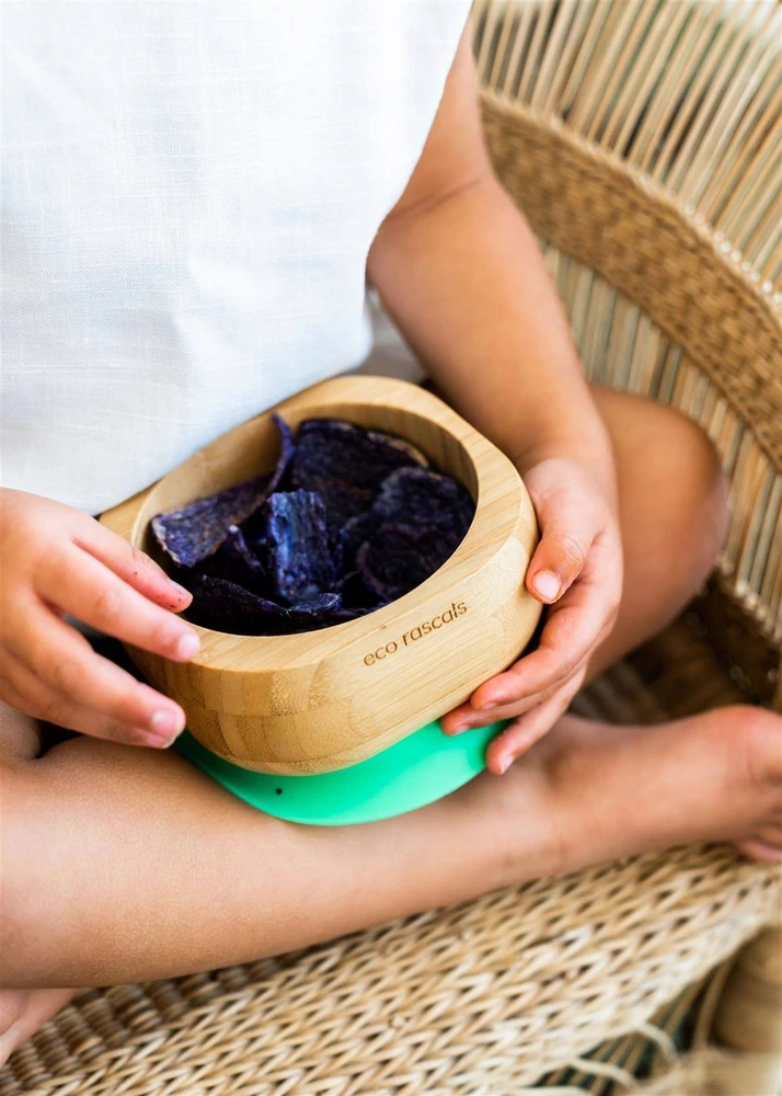 Ecorascals ECO RASCALS BAMBOO dubuo su giliu šaukštu