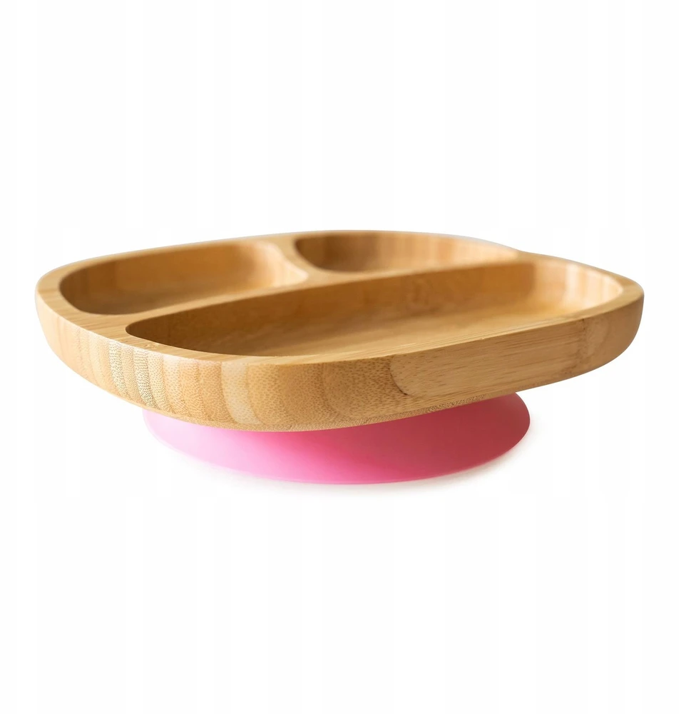 Ecorascals ECO RASCALS BAMBOO dubuo su siurbtuku Lėkštė