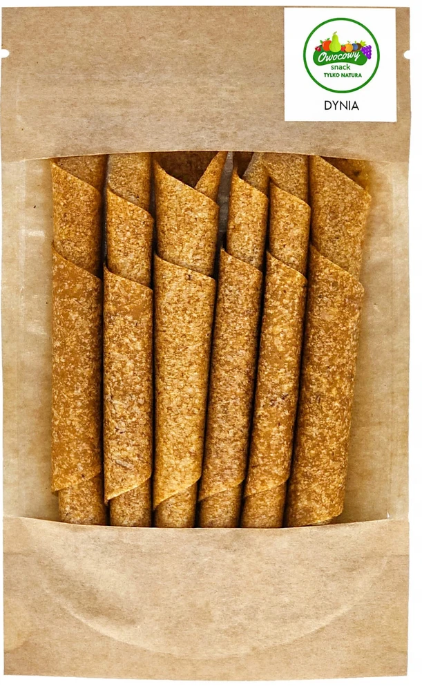 Ecosnacks Pumpkin Rolls Natural Snack vaikams 50g