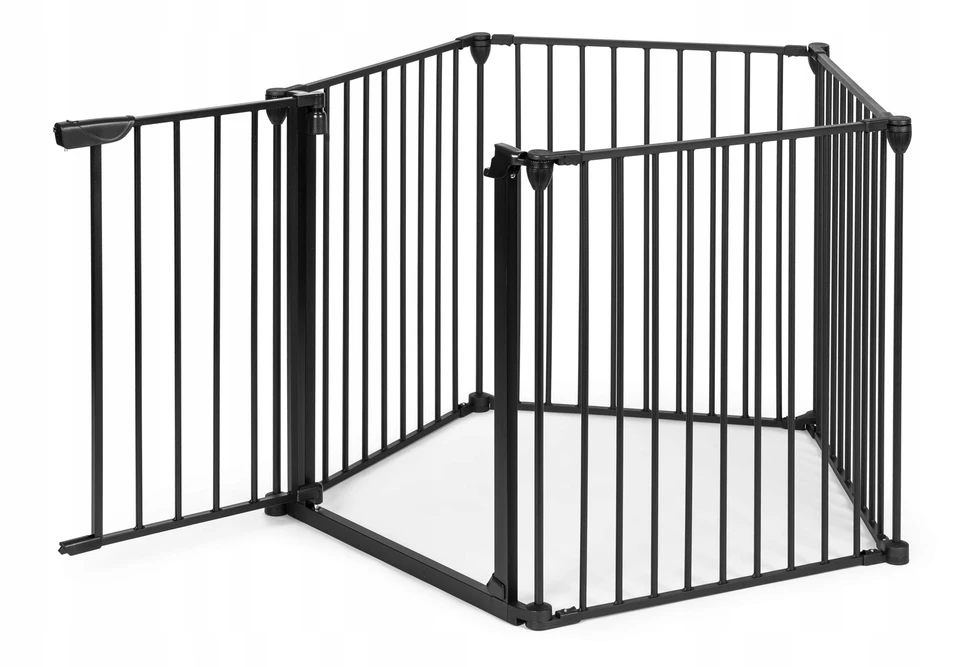 Apsauginė tvorelė, 60 cm, metalinė, juoda, ECOTOYS