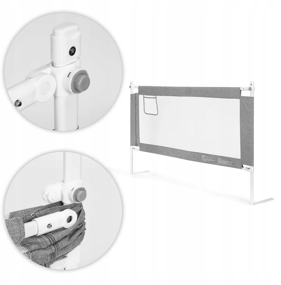 ECOTOYS lovos apsauginis turėklas 160 cm, vaiko apsauga