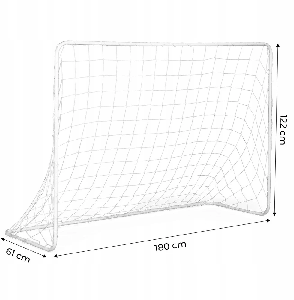 Ecotoys Vartai futbolo treniruotėms + taikinys Eco Toys, 180x122cm