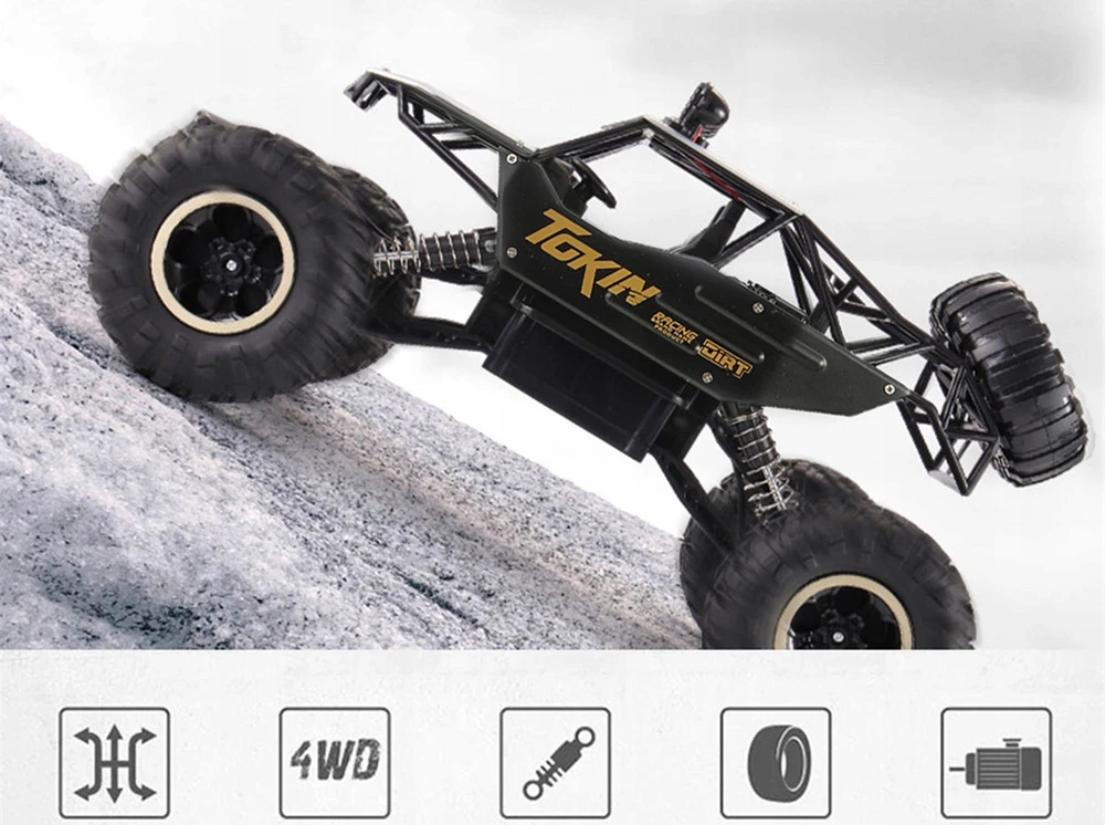 Edaxe DIDELIS RC AUTOMOBILIŲ RC AUTOMOBILIŲ METALINIS VAŽIAVIMAS BEKELE 4X4 XXXL 1:12