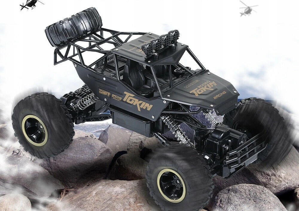 Edaxe DIDELIS RC AUTOMOBILIŲ RC AUTOMOBILIŲ METALINIS VAŽIAVIMAS BEKELE 4X4 XXXL 1:12