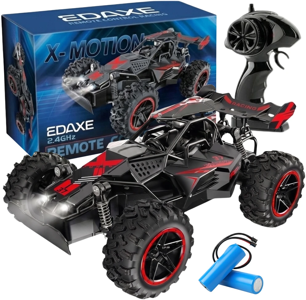 Edaxe NUOTOLINIO PULTO VALDOMAS DRIFT CAR RC AUTOMOBILIS – AKUMULIATORIUS X 2