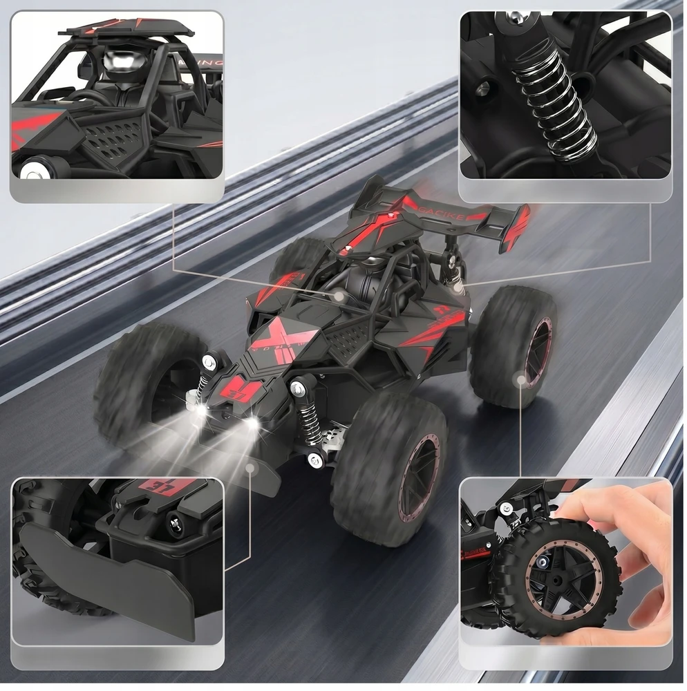 Edaxe NUOTOLINIO PULTO VALDOMAS DRIFT CAR RC AUTOMOBILIS – AKUMULIATORIUS X 2