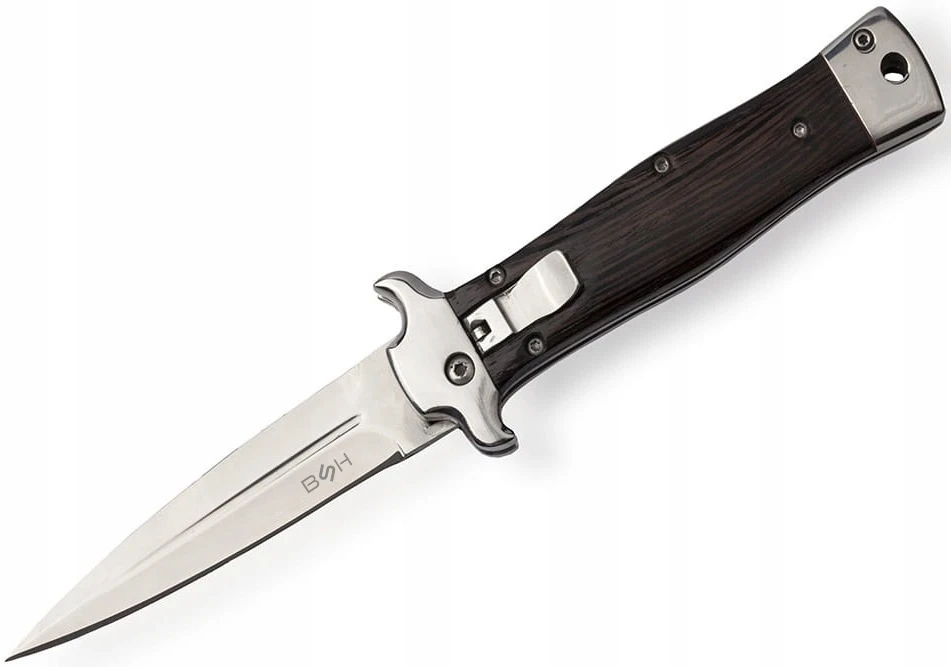 EDC BSH ADVENTURE N-513D spyruoklinis peilis pagamintas iš 420 plieno, kompaktiškas