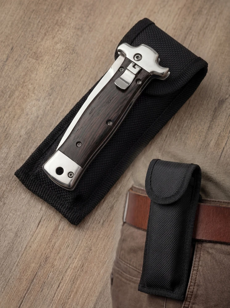 EDC BSH ADVENTURE N-513D spyruoklinis peilis pagamintas iš 420 plieno, kompaktiškas