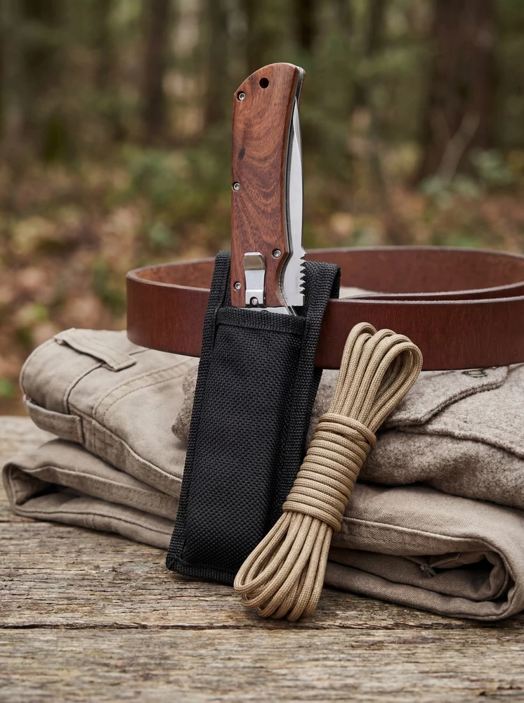 EDC spyruoklinis peilis 420 plieno spaustuko taškas taktinis bushcraft BSH Adventure
