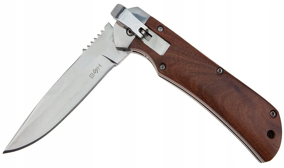 EDC spyruoklinis peilis 420 plieno spaustuko taškas taktinis bushcraft BSH Adventure