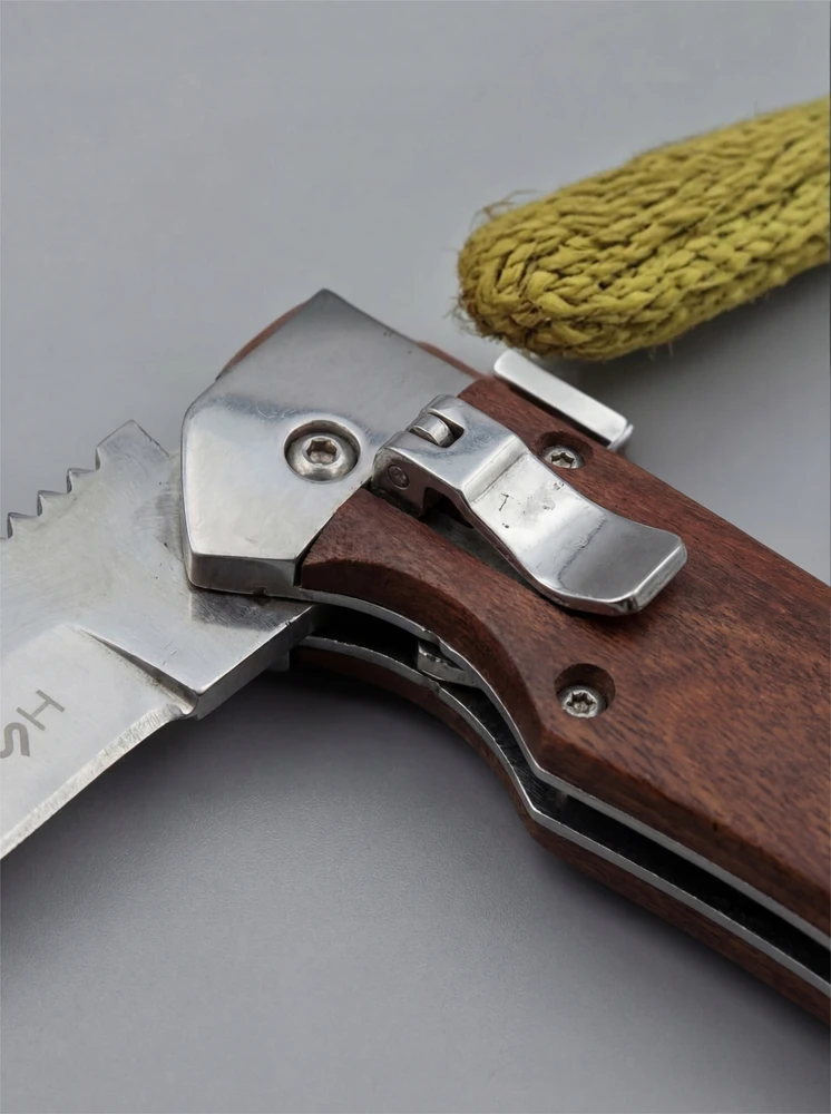 EDC spyruoklinis peilis 420 plieno spaustuko taškas taktinis bushcraft BSH Adventure