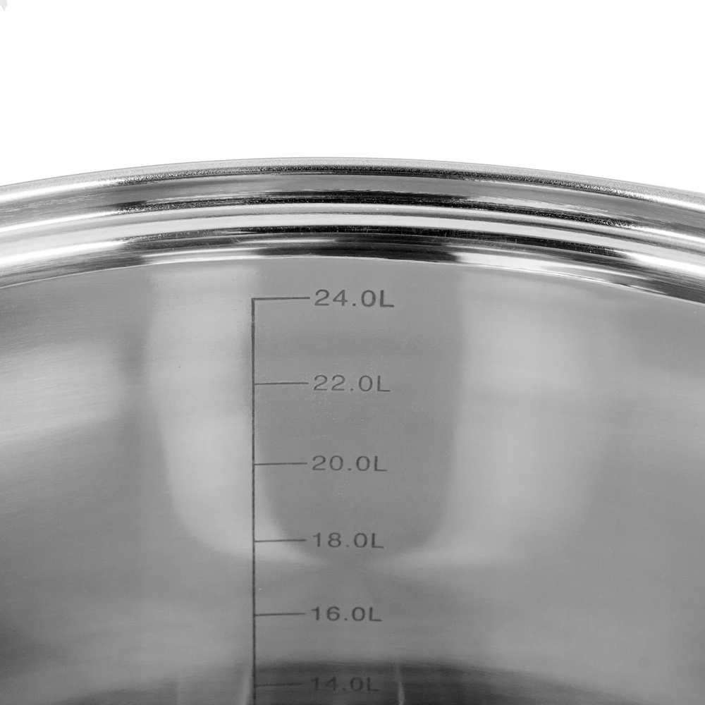 Edel Hoff Tradicinis plieno puodas, stiklinis dangtelis, 16 cm, 1,8 litro