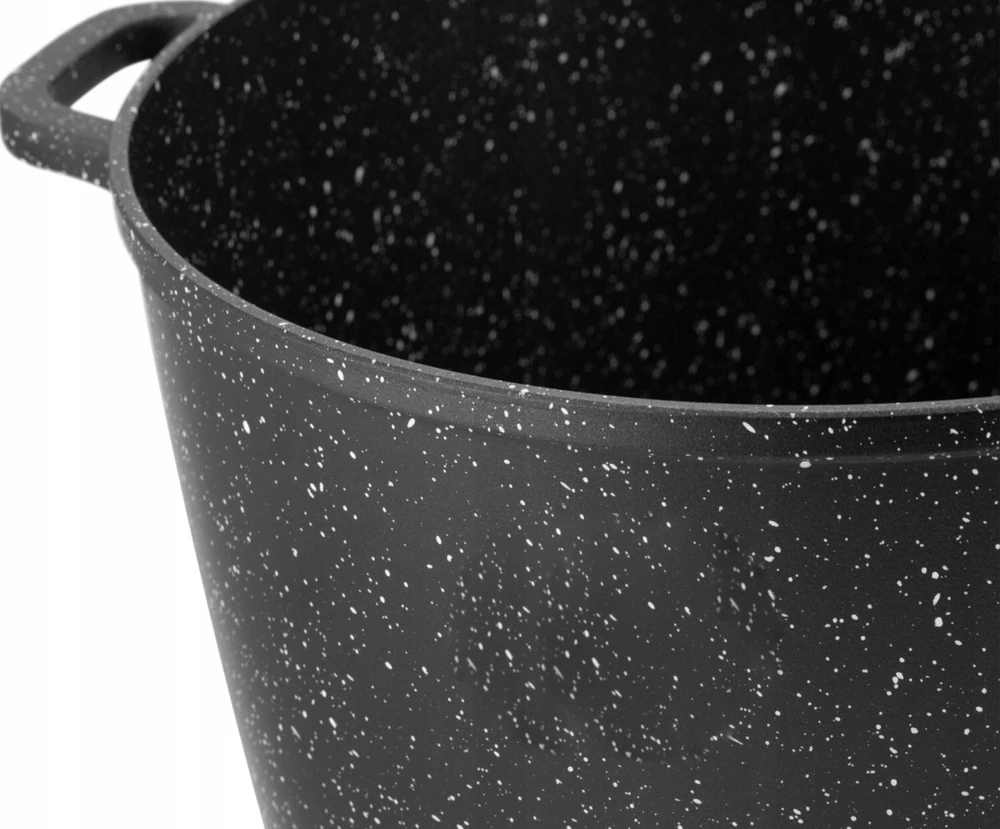 Edenberg DIDELIS GRANITINIS PUODAS SU DANGIU, 14L, dujų indukcija