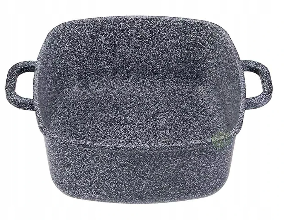 Edenberg DIDELIS MARMURINIS PUODAS 28cm 6,5L Kvadratinė karščiui atspari keraminė danga